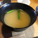 ゆふいん山椒郎 - お味噌汁