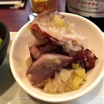 香 - タコのネギソース和え