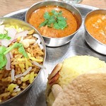 エリックサウス KITTE名古屋店 - バラエティランチ・1,390円。