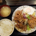 しょうがやきセットのとりから(1000円)です。