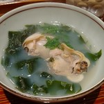 銀座 しのはら - 蛤とワカメ