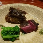 銀座 しのはら - 鴨とすっぽんの唐揚げ