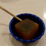 天ぷら ゆずや - わらび餅