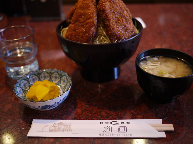 ガロ 駒ヶ根市その他 かつ丼 かつ重 食べログ