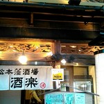 松本藩酒場 酒楽 - 夜6時の入口