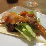 おだいどこ ブルーキャット - 鶏の北京ダック風