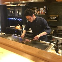 西洋料理 Jules - 調理中の伊藤君