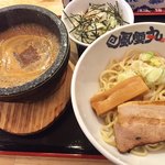 石焼濃厚つけ麺 風雲丸 - Aセット（石焼つけ麺＆ご飯）850円