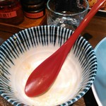 らーめん 鶏喰 - 完食です