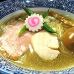 中華そば いづる - 味玉煮干しそば 850円