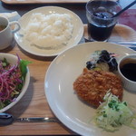 ビストロ - 柔らかチャーシューのカツレツプレート