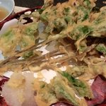 ぼんや - 「こし油菜の天ぷら」