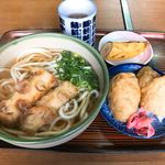 みや田 - うどんセット(600円)