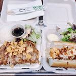 TEPPANNYAKI　FARMER - 『ステーキロール＆ガーリックシュリンプサンド』様（各12.95＄）