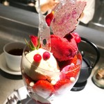 PATISSERIE ASAKO IWAYANAGI - パルフェ・ビジューローズ ～ベリーとオリーブオイルジェラートとともに～