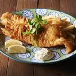 Famous white fish big fish & chips