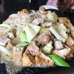 宗兌 - ホルモン3人前と厚揚げ1人前