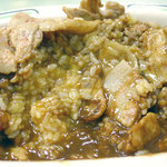 スタミナカレーの店 バーグ - スタミナカレーまぜまぜ＠バーグ弥生町