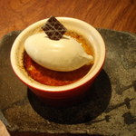 レストランよねむら - クレームブリュレ