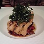 穴子のフリット　ラタトゥイユ添え