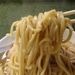 ラーメン二郎 - スープと相性バッチリ