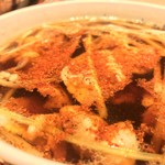 味奈登庵 - 肉南蛮そばには唐辛子だ！  
      ブチまけろ！  #BCMKR!