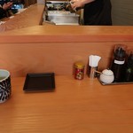 とんかつひなた - カウンター