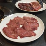 焼肉釜山 - 上塩タン 1600円