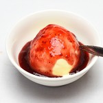 ネパールスープカレー ビハニ - ストロベリーアイス