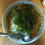 麺や天鳳 - 真上から…