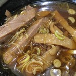 中華そば べんてん - 短冊チャーシューとメンマ