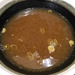 中華そば べんてん - スープ割