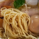 桜木製麺所 - 味玉塩中華そば 麺