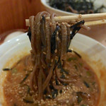 そばうさ - スタミナ担々冷そば（850円）
      