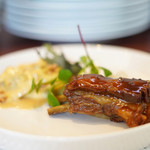ビストロ ダイア - ラム肉　ラビオリを添えて☆