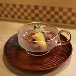 右江田 - フルーツトマトとホタルイカ☆