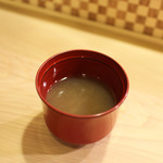 右江田 - 車海老で出汁を取った味噌汁☆