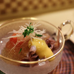 右江田 - フルーツトマトとホタルイカ☆