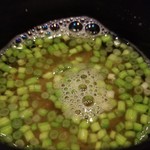 日本料理 TOBIUME - お味噌汁
      優しく美味しい。
      ホッとします。