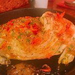 トロス スペイン グリルバル - キャベツのオーブン焼き桜エビソース