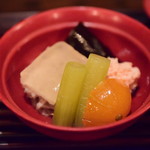 笑酒 - お通し 一品目