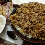 すき家 - すきすきセット･キング牛丼