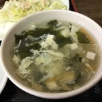 Taiwan Ryourifuku Hanten - 玉子スープの旨いこと