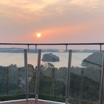 天草 天空の船 - レストランからのサンセットビュー