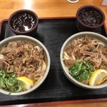 麺処 綿谷 - 肉ぶっかけ（ハーフ：350円）_2018年3月