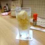 Sumibiyaki Tori Kashiwa Ya Jihei - カチカチレモンサワー　450円