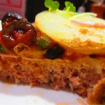 ビストロ アオキ - ミートローフはジューシー