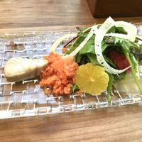 イル ギオットーネ ディ ピュー - 鰆の炙りにウイキョウのサラダ。春爛漫❤️
