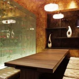 A private room with a sunken kotatsu with a door for 10 people or more!