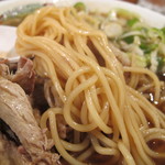 末廣ラーメン本舗 - チャーシュー麺のアップ